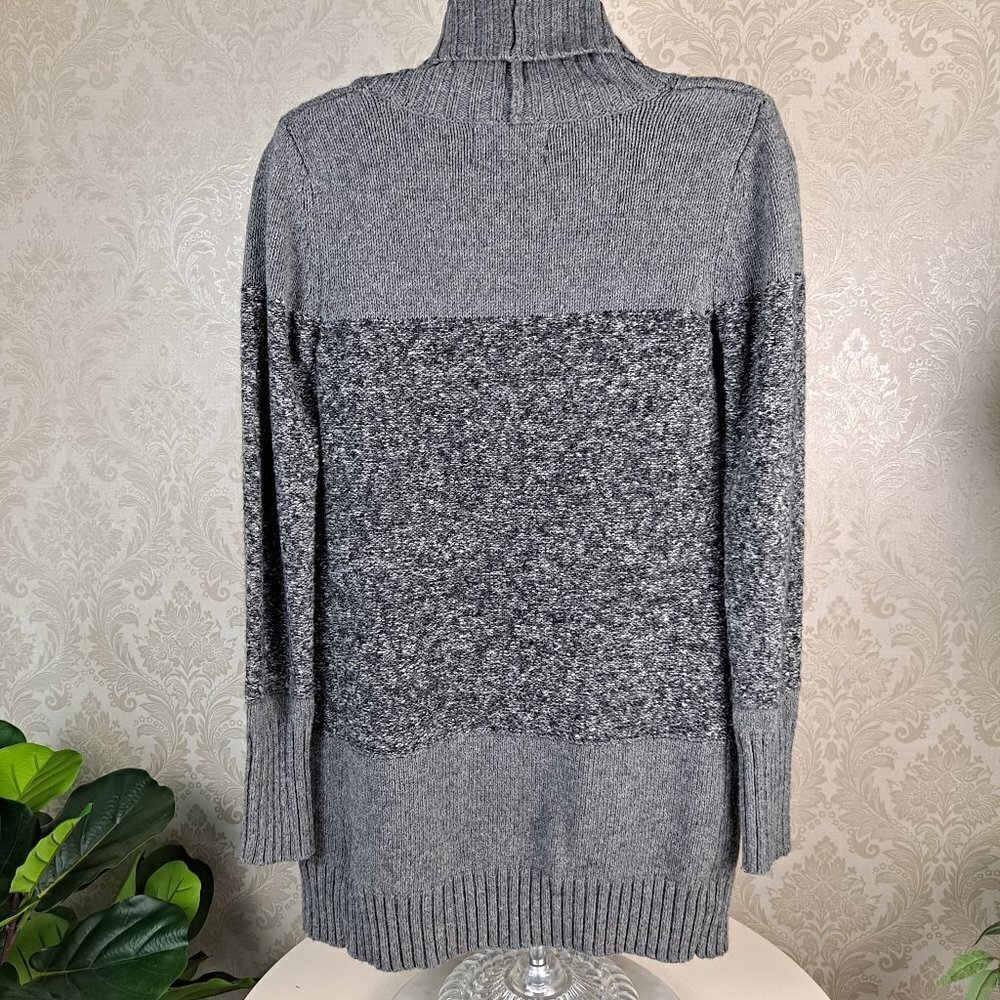 Ruby Moon Size Small Two Tone Gray Open Cardigan … - image 5